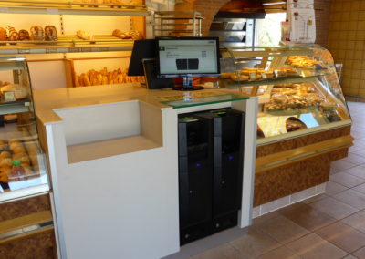 Installation monnayeur automatique Boulangerie